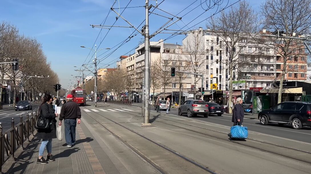 Saobraćaj u Bulevaru Kralja Aleksandra, Vračar