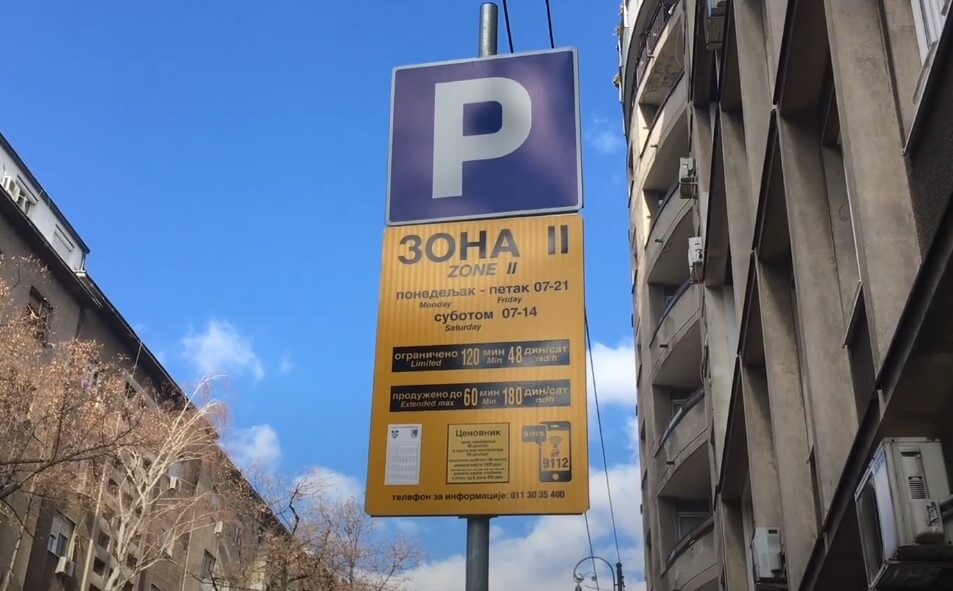 Znak za parking